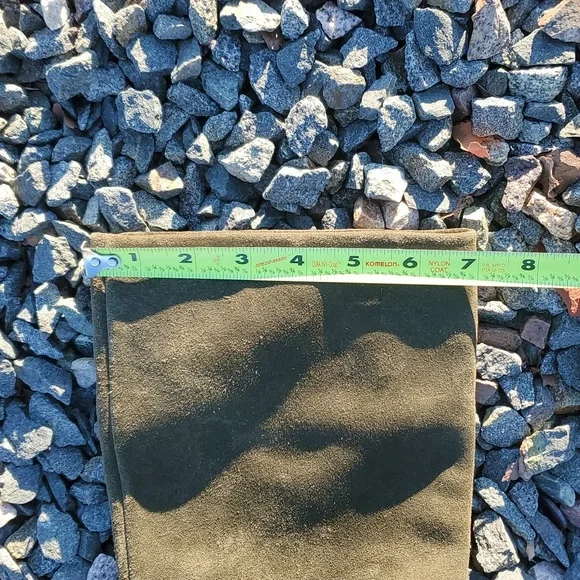 Tory Burch Suede Tall Heeled Boots Size 7 M - Picture 14 of 16